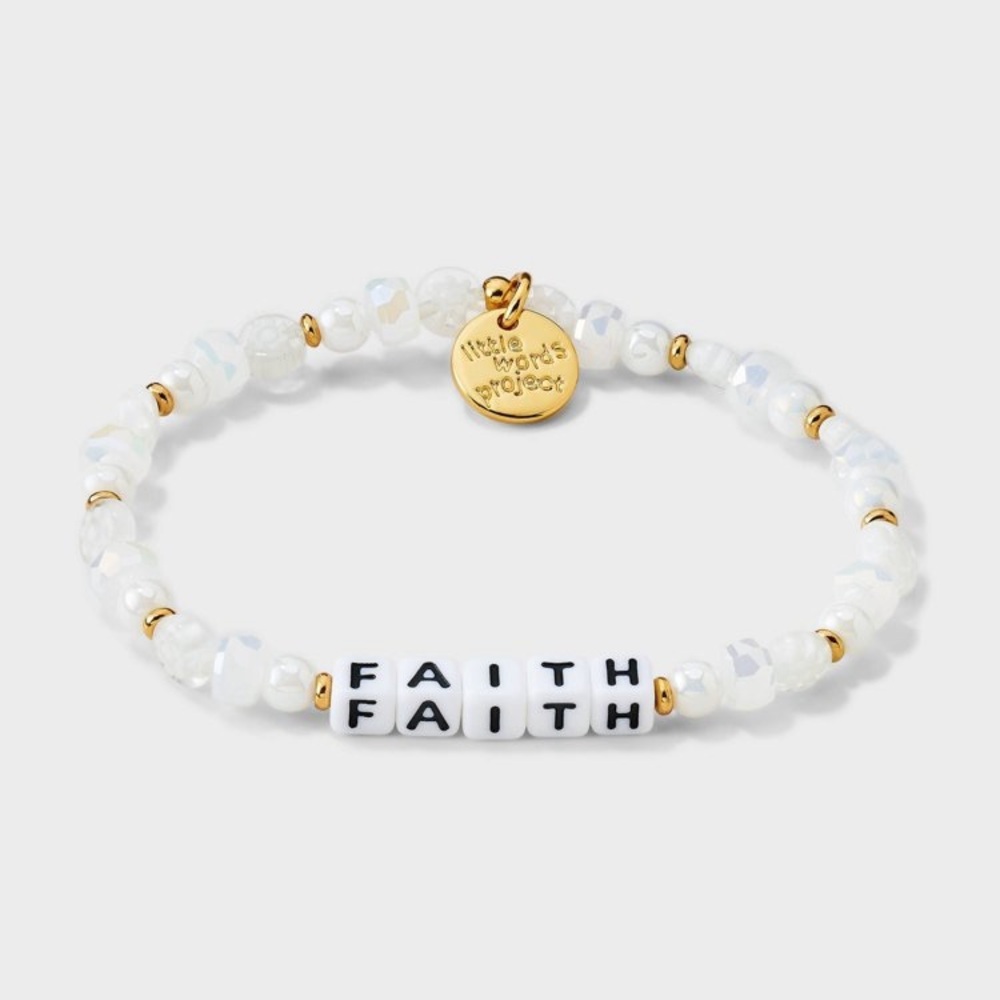 Little Words Project ‘Faith’ Beaded Bracelet